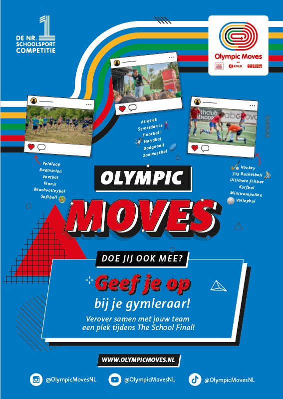 Olympic Moves Marianum Schoolweken – 6 – 17 november